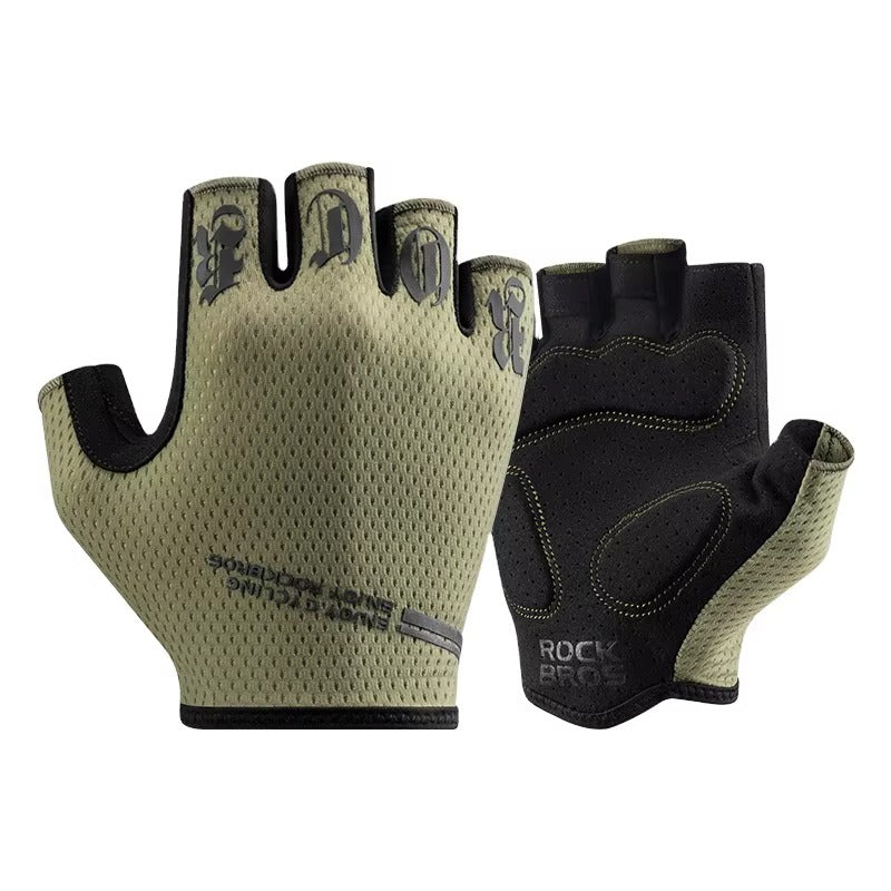 Guantes Cortos Rockbros Green
