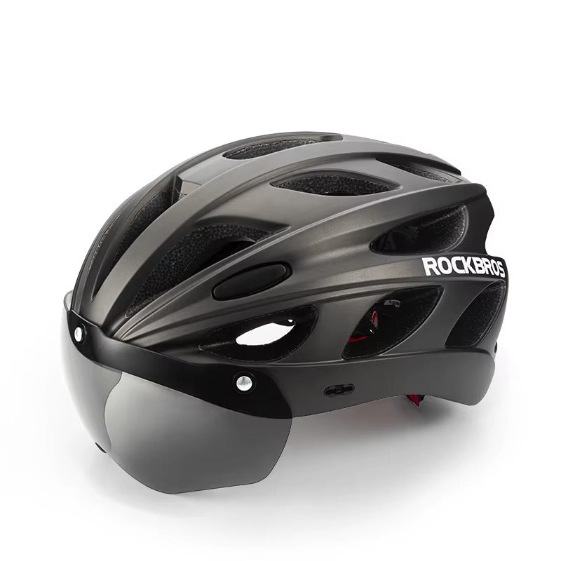Casco TT-16 con lentes y visera Rockbros